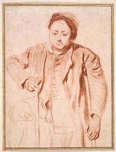 Porträt von Antoine de la Roque von Jean Antoine Watteau